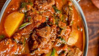 Bangladeshi style beef potato curry [upl. by Ennaylime]