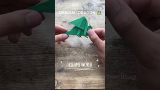 COOL DRAGON PAPER ORIGAMI INSTRUCTIONS STEP BY STEP  DIY DRAGON ORIGAMI TUTORIAL  PAPERCRAFT IDEA [upl. by Sissy606]