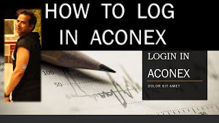 HOW TO LOG IN IN ACONEX I KAISAI ACONEX MAI LOGIN HOTAI I SABIR SAIFI [upl. by Hadden]