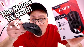 THE MOUSE TO BEAT HyperX Pulsefire Haste 59g Mouse Review [upl. by Yelyr164]