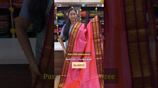 Kanchivaram Silk cotton sarees  Flat 5 discount ✨ Muhurtham Sale [upl. by Honeyman668]