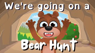 Were Going on a BEAR HUNT  Fall Movement Song for Kids [upl. by Esinaej]