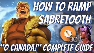 How To Ramp SABRETOOTH To 30 FURIES In Labyrinth  CARINAS CHALLENGE [upl. by Semreh357]