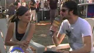 Flyleaf Interview ACL Flyleaf talks about new songs new album and politics [upl. by Onitnas]