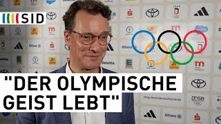 NRWMinisterpräsident Wüst will Olympische Spiele in Deutschland  SID [upl. by Llehsam]