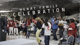 Watch Derrick Henrys family celebrate as he wins the Heisman [upl. by Asirrak19]