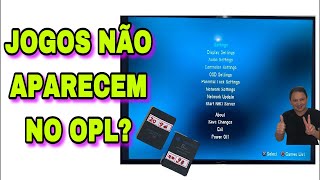 JOGOS OPL SUMIRAM DO PENDRIVE PS2 NÃƒO FUNCIONA Dicas e mais dicas [upl. by Burris274]