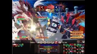 Venusblood GAIA 6章 バハムート撃破 ノーマル 3グループ 一周 Patch 100 [upl. by Ahsinyd]