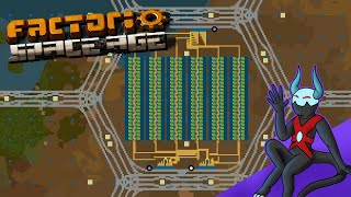 Filling in Cells  Factorio 20 Space Age Day 16 [upl. by Rhianon]