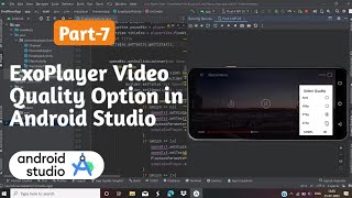 Exoplayer Video Quality Setting in Android Studio  Video Quality Setting Android studio [upl. by Hance]