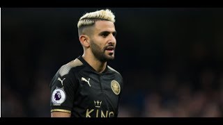 Riyad Mahrez Vs Chelsea away 20170113 كل ما فعله محرز ضد تشيلسي [upl. by Naneek403]