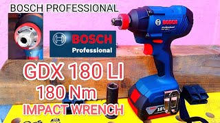 BOSCH PROFESSIONAL GDX 180 LI Unboxing  Cordless impact driverboschprofessionalimpactwrench [upl. by Ambler]