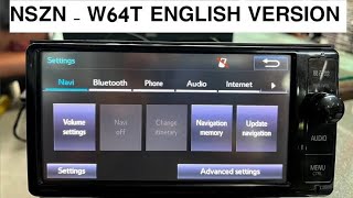 Toyota NSZNW64T MAP SD CARD radio Unlock Cyprus Dealer  Andreas Electronics [upl. by Gunn428]