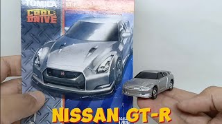 Tomica Cool Drive Nissan GTR unboxing dan review [upl. by Ahsitra]