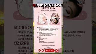 INFO LOKER SMASMK TERBARU  beauty nailart jabar [upl. by Bagger]