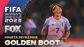 Every goal from Hinata Miyazawas Golden Boot winning performance for Japan  2023 FIFA Womens Worl [upl. by Boiney]