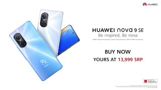 HUAWEI nova 9 SE  Buy now for P13999 [upl. by Ludie]