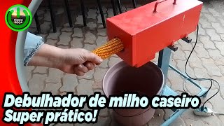 Debulhador de milho caseirosuper prático [upl. by Ynobe]