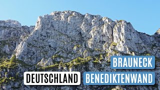 🇩🇪 Brauneck  Latschenkopf  Achselköpfe  Benediktenwand • Wanderung bei Lenggries in Bayern [upl. by Adrial]