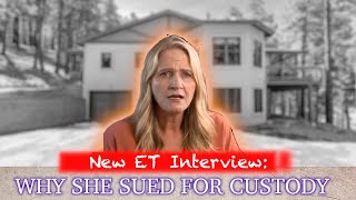 Christines Revealing Interview She Talks Kody amp Custody [upl. by Cale283]