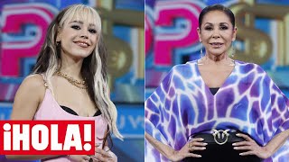 Danna Paola confiesa una curiosa anécdota junto a Isabel Pantoja durante su trabajo en Top Star [upl. by Anujra43]