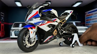 HD Miniature  BMW S1000RR 19 Scale Model Bike [upl. by Naedan927]