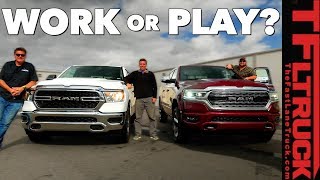 2019 Ram Tradesman vs Limited Heres What 22K Gets You [upl. by Zacherie389]