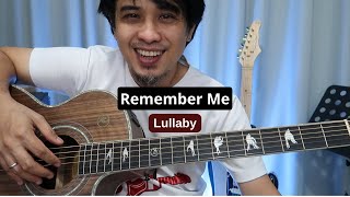 Remember Me guitar tutorial Lullaby Coco Disney Movie [upl. by Huang]