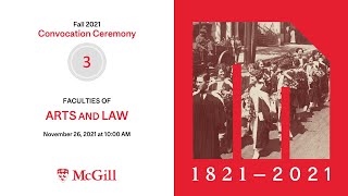 McGill University Fall Convocation 3 [upl. by Jahdai]