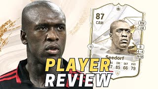 CLARENCE SEEDORF BASE ICON EAFC 24 REVIEW [upl. by Irrak215]