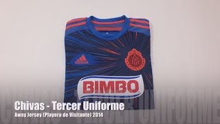 Chivas Away Jersey 2014 Tercer Uniforme [upl. by Erida]