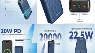 Power Bank  PTRON 225 fast charging 20000 MH DYNAMO SURGE [upl. by Young]