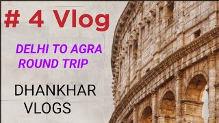 Daily Vlog 29 Nov 2024 ll Aj to agra ki round trip aa gyi ll [upl. by Annahavas976]