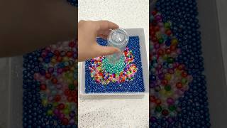 Oddly Satisfying Beads 🌈🌈ASMR Video 🌈🌈 Reverse Video Falling Beads asmr satisfying [upl. by Yhtur]