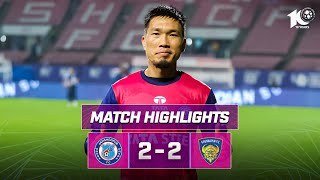 Match Highlights  Jamshedpur FC 22 Chennaiyin FC  MW 9  ISL 202324 [upl. by Dari]