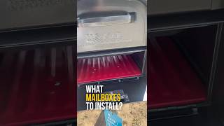 What mailboxes to install [upl. by Euqinim]