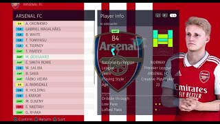 NEW FACEPACK ARSENAL FC SEASON 20232024 VERSION SIDER amp CPK  PES 2021  PC [upl. by Trembly]