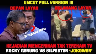 Kejadian Mengerikan Di Belakang Layar Rocky Vs Silfester [upl. by Silera157]