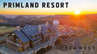 Preforming maintenance on the Primland Resort Observatory [upl. by Cousin]