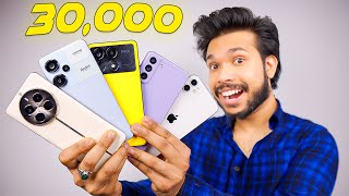 TOP 5 Best Smartphone Under Rs 30000 2024 [upl. by Nyltak600]