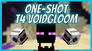 How To OneShot T4 Voidgloom Hypixel Skyblock OUTDATED [upl. by Llennahc]