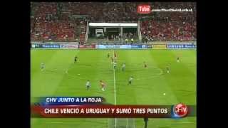 Clasificatorias Brasil 2014 Chile vs Uruguay  Marzo 26 2013  Compacto partido CHV Noticias [upl. by Christina407]