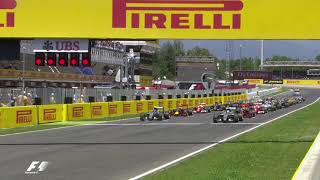 Olav Mol  F1 2016 Spanje  Start van de race [upl. by Ruhl608]