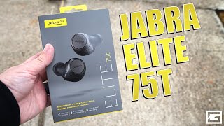 Truly Elite  Jabra Elite 75T True Wireless REVIEW [upl. by Rosmarin]