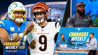 Herbert vs Burrow ChargersBengals SNF Preview  LA Chargers [upl. by Altaf]