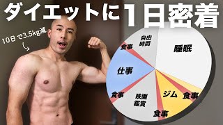 【1日密着】短期間で劇的に痩せたダイエットルーティン [upl. by Zuliram]