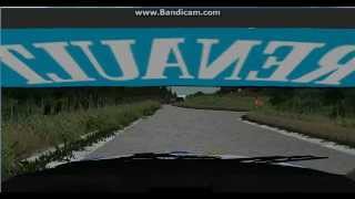 Fabaria Rally Virtuale PS Muxarello  RBR  Real Rally Simulation  Test Renault Clio S1600 [upl. by Cece]