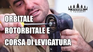 LA DIFFERENZA TRA LEVIGATRICE TONDA ORBITALE E ROTORBITALE [upl. by Llevron109]