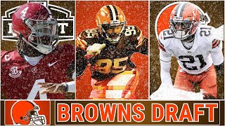 Cleveland Browns 7 Round 2025 NFL Mock Draft  Full Roster and OffSeason Breakdown [upl. by Assirem]