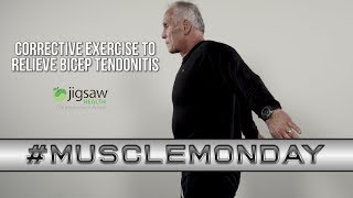 Corrective Exercise to Relieve Bicep Tendonitis  MuscleMonday [upl. by Ettenal]